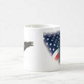 Tasse de café mexico-américaine avec Eagle (Centre)