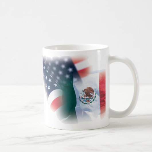 Tasse de café mexico-américaine avec Eagle (Droite)