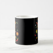 Tasse de café mignonne de caniche de propriétaire (Centre)