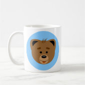 Tasse de café mignonne de CUB d'ours de Li'l (Gauche)