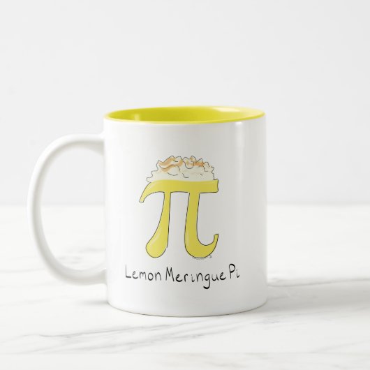 Tasse de café mignonne de jour des maths pi de la (Gauche)
