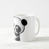 Tasse de café mignonne de panda (Devant droit)