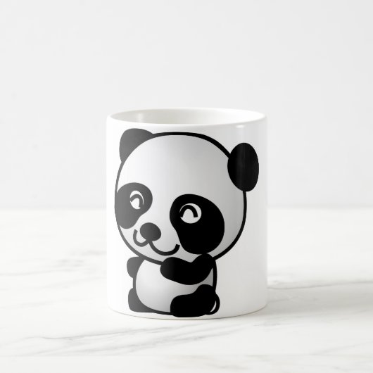Tasse de café mignonne de panda (Centre)