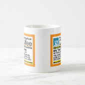Tasse de café mignonne de prescription (Centre)