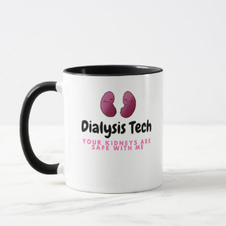 Tasse de café mignonne de rein de technologie de