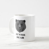 Tasse de café mignonne de tante Bear (Devant gauche)