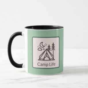 Tasse de café mignonne pour le camping / plein air