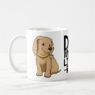 Tasse de café mignonne pour maman de chiot drôle a
