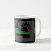 TASSE DE CAFÉ MINCE D'AGENT FÉDÉRAL D'UNITÉ DE LA (Devant droit)