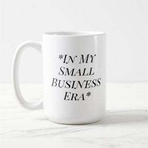 Tasse de café minimaliste de l'ère de ma petite en
