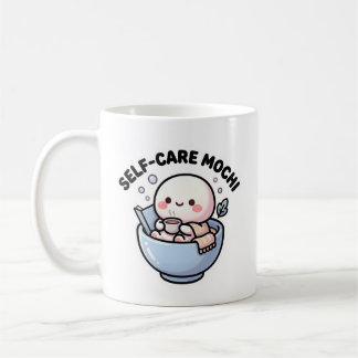 Tasse de café Mochi de Self-Care Kawaii Mignonne