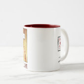 Tasse de café moderne d'annonce (Devant droit)