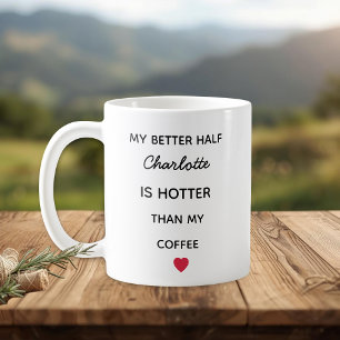 Tasse de café moderne personnalisée pour la meille