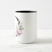 Tasse de café Monogramme | Lettre D (Centre)