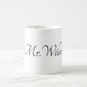Tasse de café monogrammée (Centre)