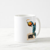 Tasse de café Moon Slam Dunk (Devant droit)