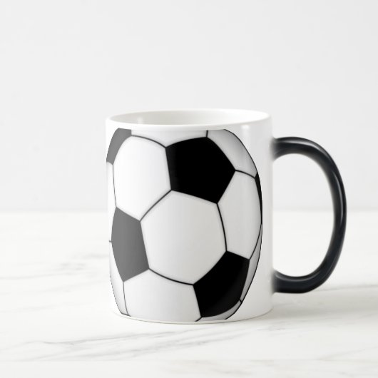 Tasse de café Morphing de ballon de football (Droite)