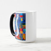 Tasse de café Morphing de chiropractie pour le (Devant gauche)