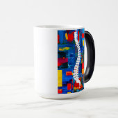 Tasse de café Morphing de chiropractie pour le (Devant droit)