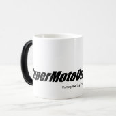 Tasse de café "Morphing" de SuperMotoOnline ! (Devant gauche)