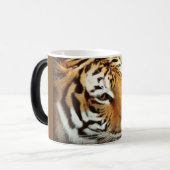 Tasse de café Morphing de tigre sibérien (Devant gauche)