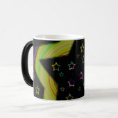 Tasse de café Morphing d'étoile superbe (Devant gauche)