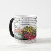 Tasse de café morphing "du jardin de Leada" (Devant gauche)