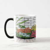 Tasse de café morphing "du jardin de Leada" (Gauche)