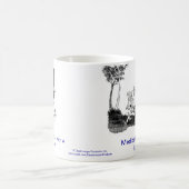 Tasse de café morte d'avocat de faute (Centre)