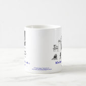 Tasse de café morte d'avocat de faute (Centre)