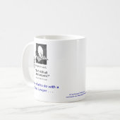 Tasse de café morte d'avocat de gestion de Lawyer™ (Devant gauche)