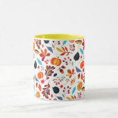 Tasse de café motif automne (Centre)