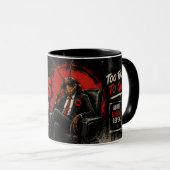 Tasse de café motivationnelle Construite Différemm (Devant droit)