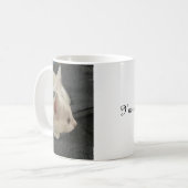 Tasse de café motivationnelle Je vous regarde (Devant gauche)