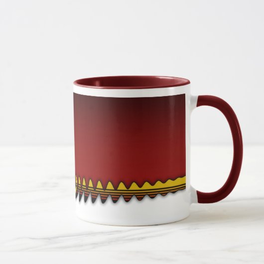 Tasse de café Mug SciFi Horde Espace Abstrait Cool (Droite)