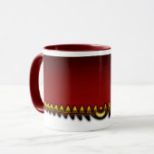 Tasse de café Mug SciFi Horde Espace Abstrait Cool (Devant gauche)