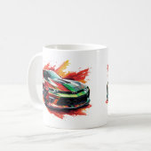 Tasse de café Muscle Car (Devant gauche)