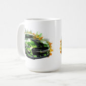Tasse de café Muscle Car (Devant gauche)