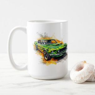 Tasse de café Muscle Car