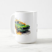 Tasse de café Muscle Car (Devant gauche)