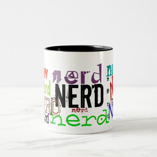 Tasse de café "nerd" mignonne et drôle (Centre)