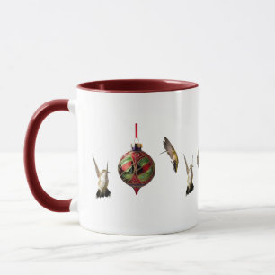 Tasse de café Noël Colibri