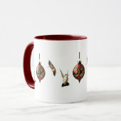 Tasse de café Noël Colibri (Devant gauche)