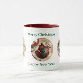 Tasse de café Noël Colibri (Centre)