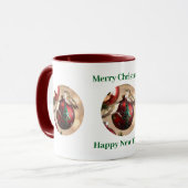 Tasse de café Noël Colibri (Devant gauche)