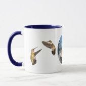 Tasse de café Noël Colibri (Gauche)