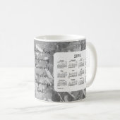 Tasse de café noir de 2018 débuts du calendrier (Devant droit)
