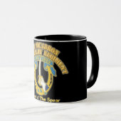 Tasse de café noir de cavalerie des USA 7ème (Devant droit)