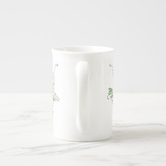 Tasse de café nommée faite sur commande de (Dos)