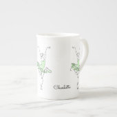 Tasse de café nommée faite sur commande de (Devant droit)